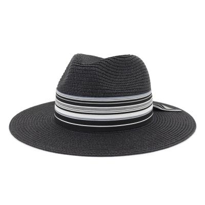 China Oversized Dobby Straw Hats For Women Large Felt Hat Wholesale Handmade Summer Hat Beach Hats for sale