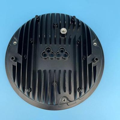 China Factory Directly European Aluminum Alloy Black E-Coating Headlight Housing For Train And Truck for sale