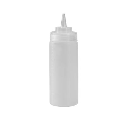 China Salad Dressing Smooth Refrigerated Ketchup Tomato Tomato Squeeze Plastic Dispensing Bottle for sale