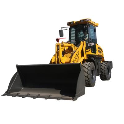 China Agricultural Construction Mini 2 Ton Front Wheel Loader Home Use 4 Wheel Drive Loader for sale