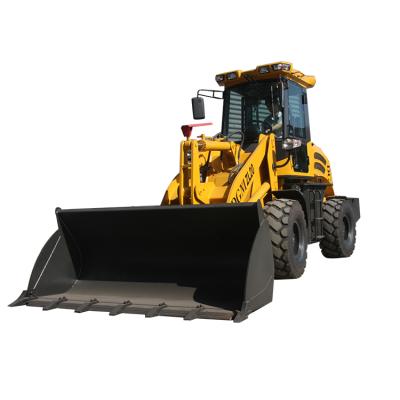 China Farms ZL20 2 Ton Front Wheel Loader Small Wheel Loader Small Tires On for sale