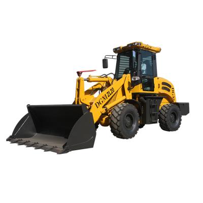 China Chinese Drive 4 Wheel Mini 2 Ton Wheel Loader For Agricultural Home Use And Construction for sale