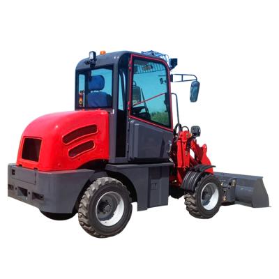 China Factory Four Wheel Loader 0.8ton Electric Wheel Loader For Agricultural Australia for sale