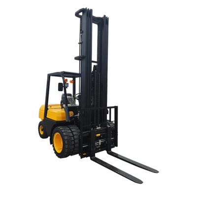 China Building Material Shops 3t Ton Diesel Forklift With Japanese Diesel Engine Forklift 3 Automatic Transmission for sale