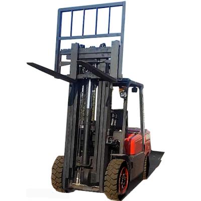 China Construction material stores forklift tire forklift 3t diesel solid diesel forklift with solid tires for sale