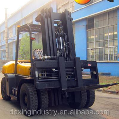 China Construction worksÂ   New Diesel Forklift Montacargas De 7 Toneladas, Displazador Side Part for sale