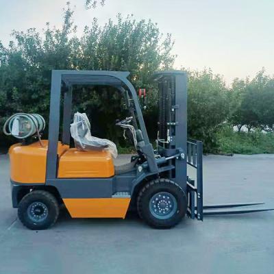 China Hotels China Forklift Manufacturer New 2.5ton Lpg Gasoline Forklift For Sale for sale