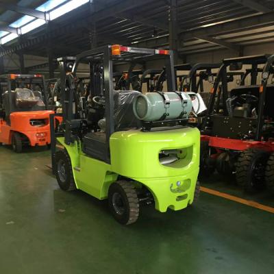 China Hotels New Products Warehouse 2.5 Forklift Gasoline Lpg Forklift for sale