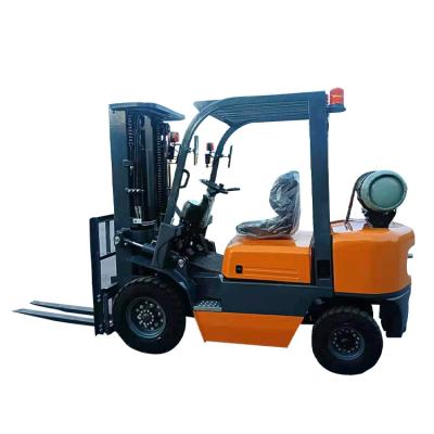 China Hotels China Factory Lpg Gasoline Extensions Dual Fuel 2.5ton Gasoline Forklift For Sale for sale