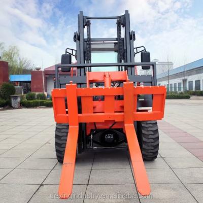 China Construction worksÂ   W35 Rough Terrain 4wd Counter Balance Forklift New Diesel Forklift 3.5 Ton for sale