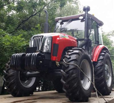 China Strong Farms Tractor 120hp Large Agricultural Tractor With Front End Loader In Australia for sale