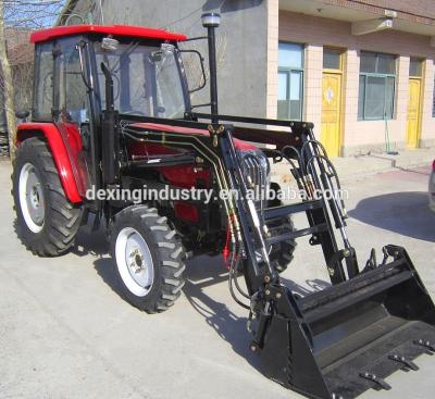 China 2019 Best Selling Farms Lutong 40hp Agricultural Tractor with Front End Loader and Backhoe for sale