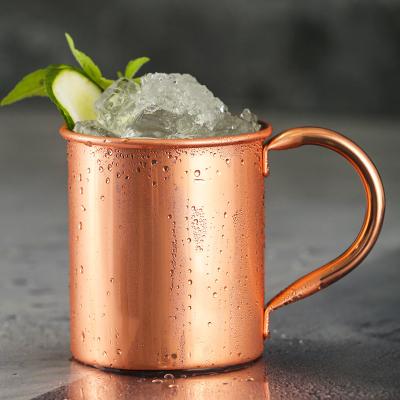 China MAIMAI Europe Beer Julep Moscow Mule Viable Promotional High Quality Custom Viable Cocktail Mugs Antique Copper Mugs for sale