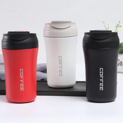 China 2022 Sustainable New Design Customized Travel Tumblers Stainless Steel Vacuum Insulated Coffee Tumbler With Straw for sale