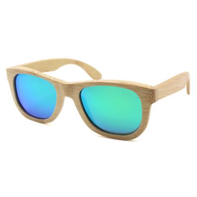 China High quality handmade polarized bamboo sunglasses 2021 natural wooden bamboo sunglasses classic fashion BLONGU sunglasses for sale