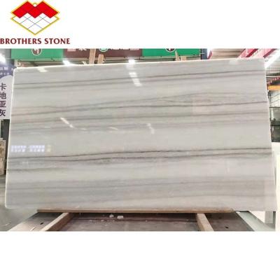 China Modern Polished Natural Colombian White Marble Tiles and Design Marble Tiles Floor Slabs for sale