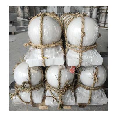 China Tall and elegant. It is an ideal kind of decorative stone. Balustrade Fencing Suppliers Natural Stone Guangxi White Marble Baluster for sale