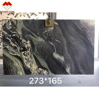 China Purple Vein Modern Luxury Marble Wave Landscape Mountain Cipollion Ondulato Rosso Stone For Wall Background for sale