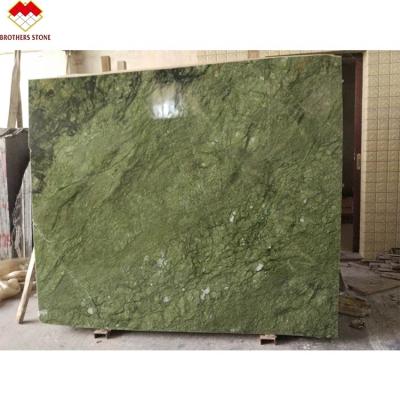 China Modern Apple Green Marble Jade Stone from Dandong Ming Green Marble Slab Wholesale for sale