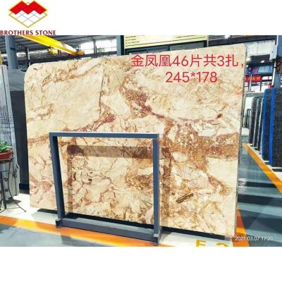 China Factory Direct Sale Modern Natural Polished Calacata Gold Marble and Gold Vein Marble for sale