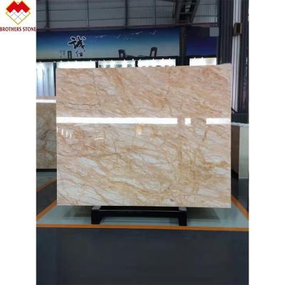 China Wholesale Modern Backlit Onyx Veins Gold Spider White Gold Grains Jade Translucent Onyx Stone for sale