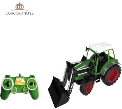 China New 2.4G RC Hobby 1:16 Tractor 4WD Sacle Farm Car Sacle Multifunction RC Construction Toy Manufacturer RC Truck Electric Toy for sale