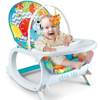 China Electronic Toy 3 in 1 Portable Baby Multifunctional Infant Chair with Music Vibration for 0-36M Adjustable Baby Recliner Bouncer Chair Seat for sale