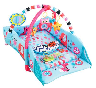 China New Kids Educational Toys Baby Play Mats With Fence Infant Gym Mat Soft Cotton Foldable Activity Playmats High Quality Safety for sale