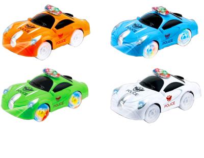 China Newest Kids Carry-on Police Car Toy With Lights And Music Electric Car Funny Toys With Wheels Universal Battery Operated Toy Cars hot BO1443458 for sale