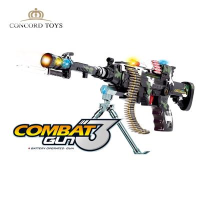 China Toy Electronic Toy Gun with Flashing Lights and Sound for Kids OEM Box Window Item Style Packing PCs Plastic Material for sale