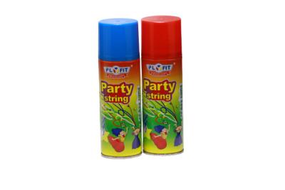 China Solvent Silly String Spray Streamer Wedding Party Silly String Spray for sale