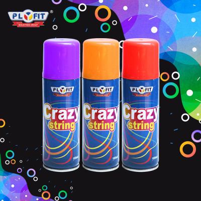 中国 Party Decoration Crazy String Spray Silly String Spray Mini Size OEM 販売のため