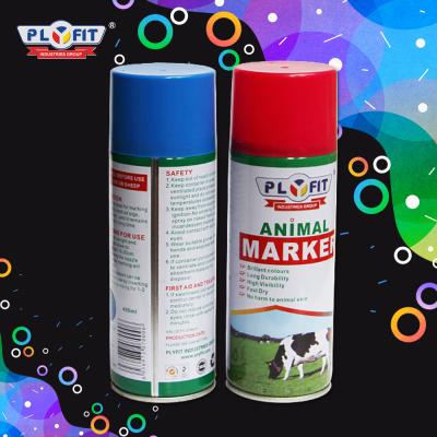 중국 500ml Animal Marker Spray Florescent Color Oil Paint For Sheep Cattle Identification 판매용