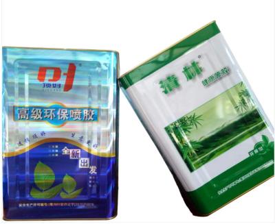 中国 ソファー材料のための付着力の接着剤の速い乾燥を後方破片ためにゴム製溶媒 販売のため