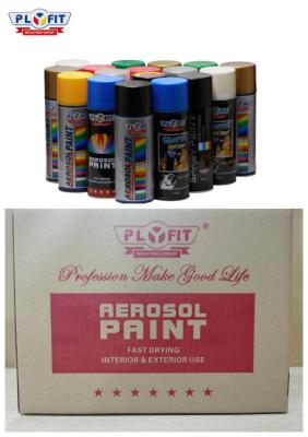 China Industriële aerosol Acrylische spuitverf Metalen wandbekleding Graffiti Automobiele spuitverf Te koop