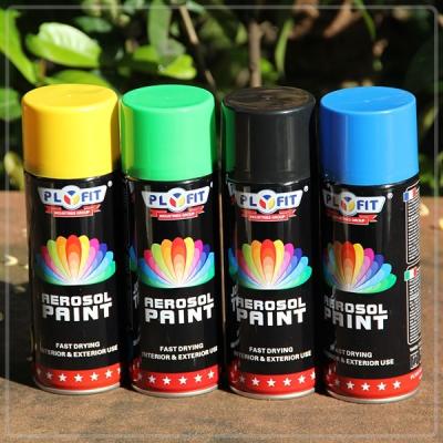 China Acrylaerosol-Sprühfarbe Matt Thermoplastics LPG 450ML zu verkaufen