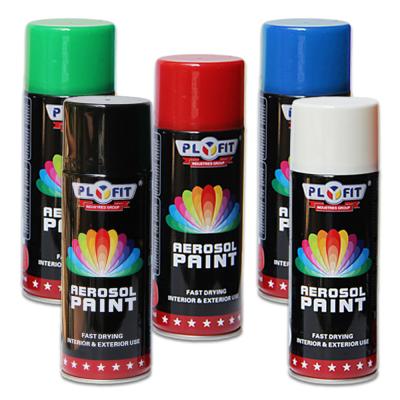 China All Purpose Lacquer Aerosol Spray Glass Leather Ceramics Plastics Application for sale