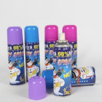 China La hojalata de la resina 200ml puede formar escamas espray de la nieve para el partido de la celebración en venta