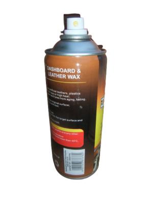 China Productos de limpieza automotrices de cuero del espray 450ML de la cera en venta