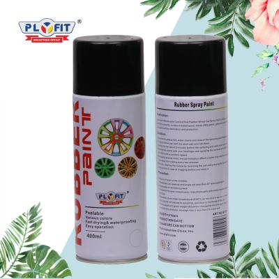 China La pintura de espray de goma colorida Peelable auto protege la pintura de espray de la rueda de coche de la película en venta