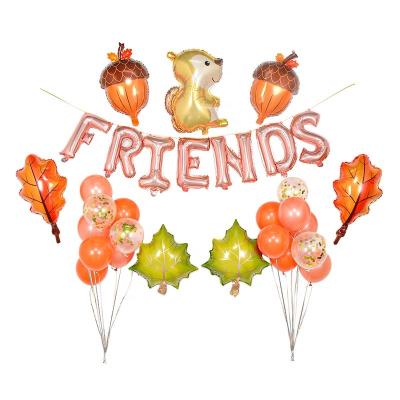 China Party Thanksgiving day party supplies 2023 inflatable outfits party set turkey thanksgiving decoraciones balloon decorations for sale