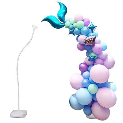 China Party decor Decorative props festivals parties aluminum plastic pipes DIY shaped circular rings love road guidance balloons arch for sale