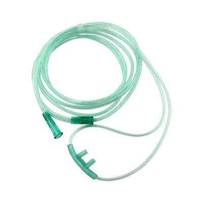 China Comfortable Disposable Sterile PVC Chinese Brand Oxygen Cannula Nasal Tube for sale