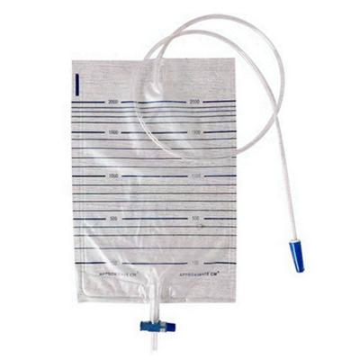 China Health Services Medical Hot Sale 500ml 1000ml 2000ml Customized Size Medical Sterile Disposable Pediatric Urine Bag for sale