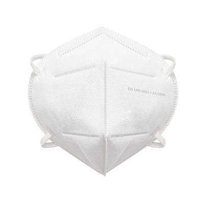 China All High Quality FFP2 Respirator 5 Ply Folding Face Mask Kn95 Nonwoven Earloop for sale