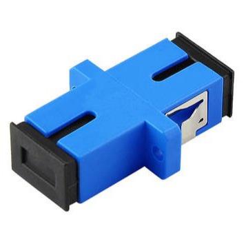 China Plastic& Simplex Metal SC PC SM Fiber Optic Adapter for sale