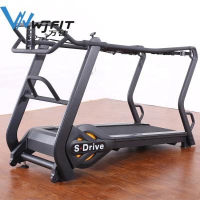 China Commercial Curved Treadmill Commercial With Resistance Fitness Equipment Machine Manual Running Treadmill for sale