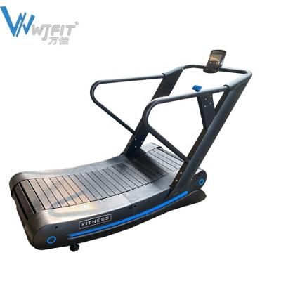 China Curve Commercial Self-Generating Treadmills Commercial Indoor Gym Running Machine Cardio Unmotorized Woodway Manual Treadmill for sale