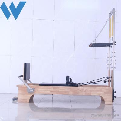 China Europe Standard Equipment Commercial Gym Fitness Center Pilates Trapeze Pilates Reformer Machine Half for sale