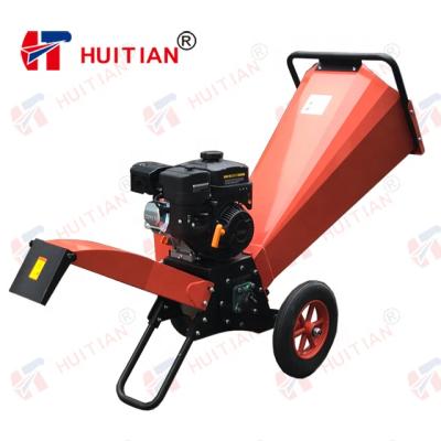 China Easy Operation HT-C01 6.5hp Gasoline Shaft Wood Chipper for sale